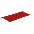 Wymiary czerwonej poduszki do huśtawki ogrodowej Paloma 2X