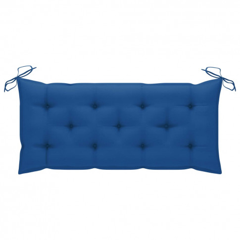 Niebieska poduszka do huśtawki ogrodowej Paloma 2X