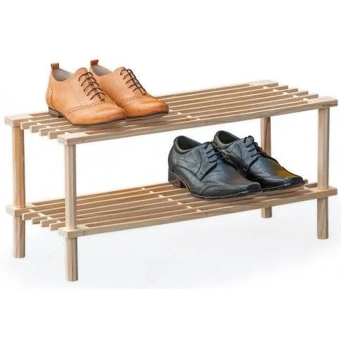 Zdjęcie produktu Drewniany stojak na buty Horizonte - sosna.