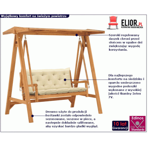 Huśtawka Tifo z daszkiem