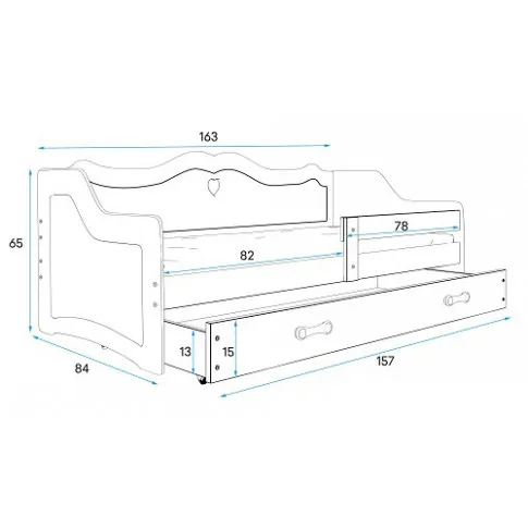 Wymiary łóżka Fiki