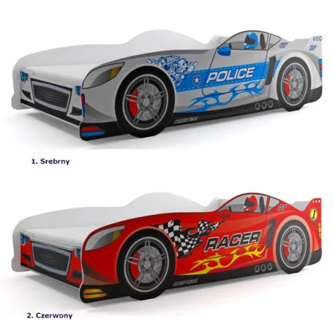 Kolory łóżek dziecięcych Garfi