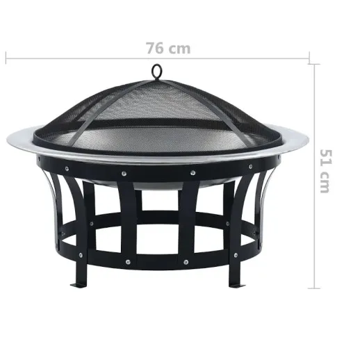 Botteli wymiary paleniska