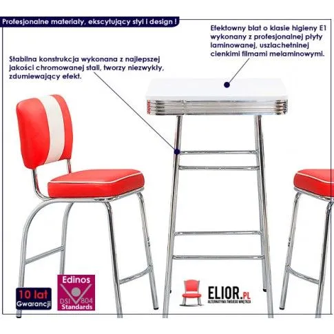 Fotografia Stolik barowy Helen z kategorii Salon