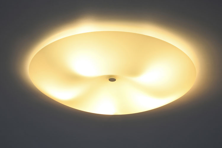 Nowoczesny szklany okrągły plafon EXX211-Nosco