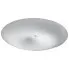 Biały okrągły szklany plafon EXX211-Fisel