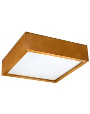 Skandynawski kwadratowy plafon dąb - EXX217-Jovi w sklepie Edinos.pl