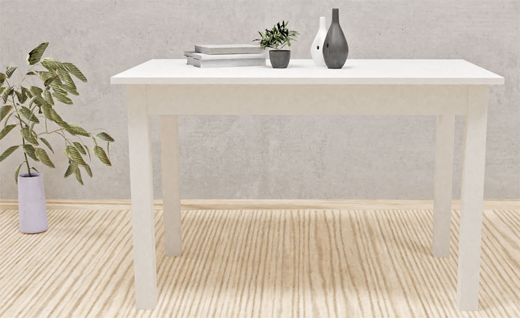 Produkt Stół rozkładany prostokątny biel mat - Stivi - zdjęcie numer 2