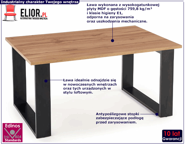 ława do salonu stolik kawowy Siro