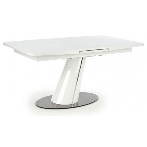 Biały lakierowany stół Hexo w stylu nowoczesnym