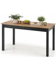 Rozkładany prostokątny stół restauracyjny w stylu loftowym - Lumos w sklepie Edinos.pl