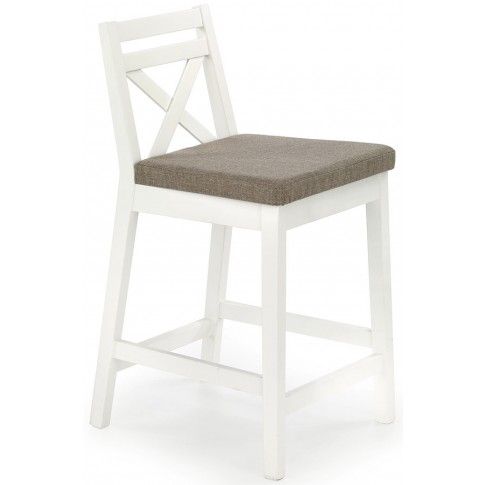 Zdjęcie produktu Krzesło barowe Lidan - białe.