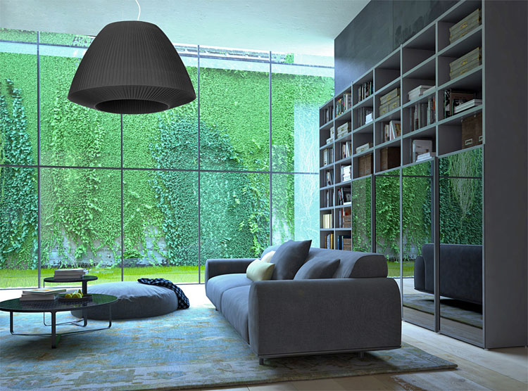 Nowoczesny żyrandol z abażurem EXX223-Vente