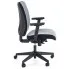 Nowoczesny ergonomiczny fotel obrotowy Revex popiel