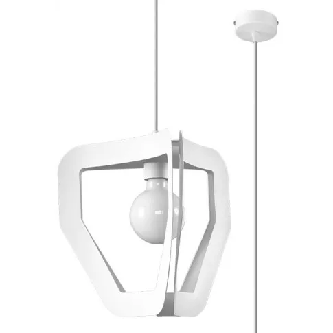 Biała minimalistyczna lampa wisząca EXX234-Trevi