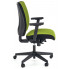 Komfortowy zielony fotel biurowy Revex