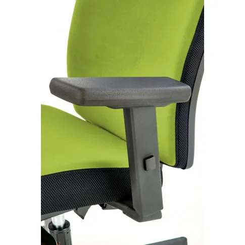 Zielony tapicerowany fotel do biurka Revex
