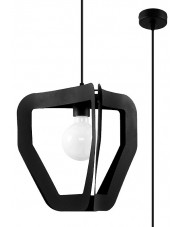 Czarna industrialna lampa wisząca - EXX234-Trevi