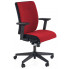 Czerwony nowoczesny fotel obrotowy Revex