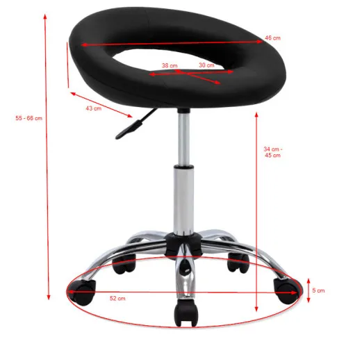 Wymiary techniczne hokera Iris