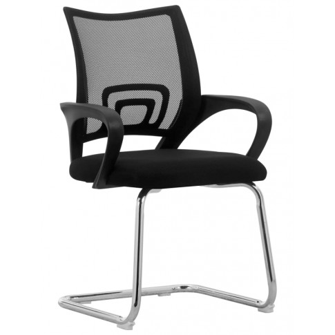 Czarne krzesło Merti