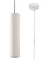 Minimalistyczna lampa wisząca tuba - EXX237-Nanis w sklepie Edinos.pl