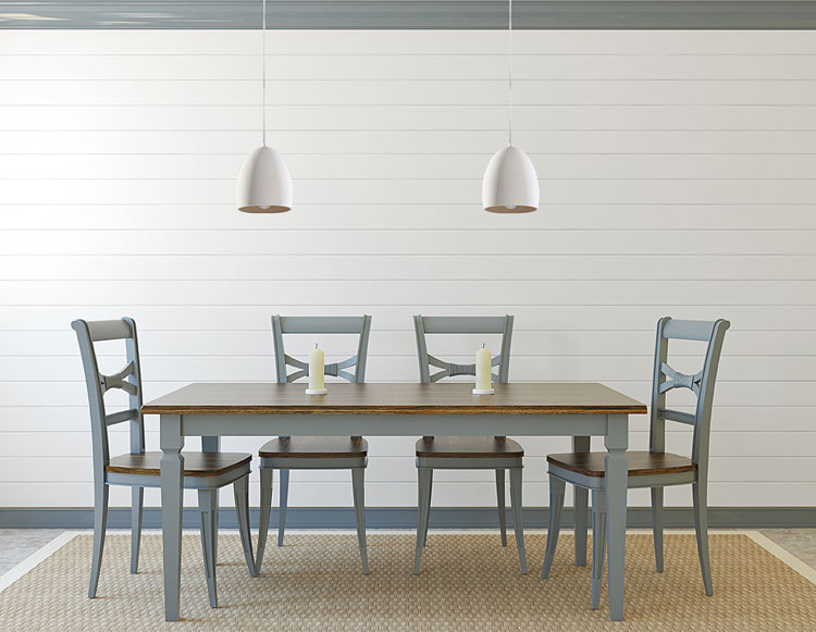 Biała minimalistyczna lampa wisząca E245-Dalia z ceramiki