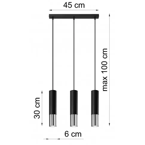 Wymiary lampy EXX246-Loper