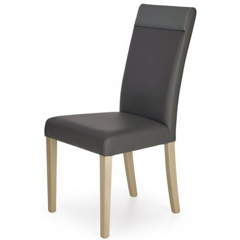 Zdjęcie produktu Krzesło tapicerowane Devon - popielate.