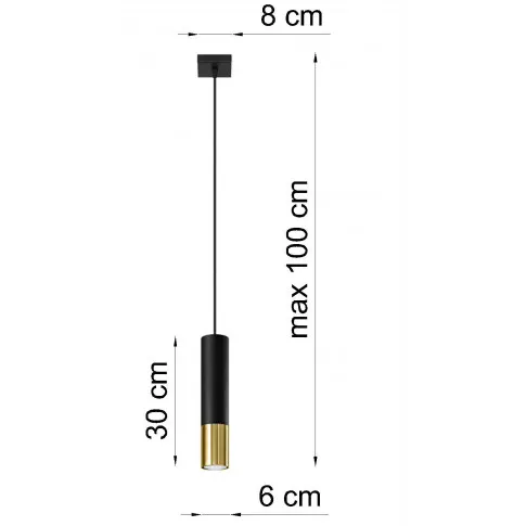 Wymiary lampy EXX244-Loper