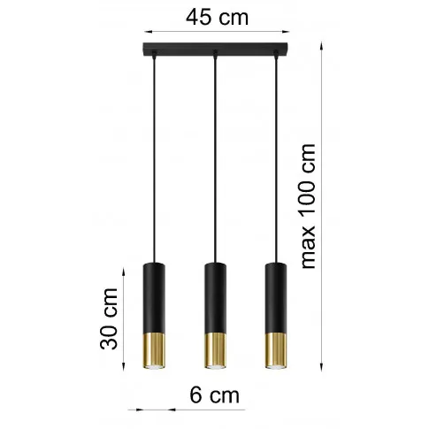 Wymiary lampy EXX246-Loper