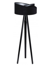Czarna asymetryczna lampa stojąca - EXX252-Diora w sklepie Edinos.pl