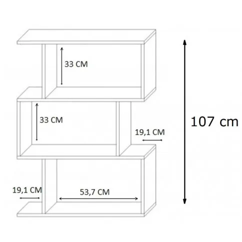 Wymiary regału Aristo 2X