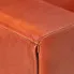 Sofa ciemnobrązowa skóra naturalna Exea 2Q 2-osobowa