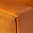 Sofa jasnobrązowa skóra naturalna Exea 2Q, 2-osobowa 