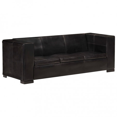3 osobowa sofa skora naturalna exea3q czarna