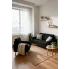 3 osobowy zestaw wypoczynkowy z fotelem, czarny Muria 3X