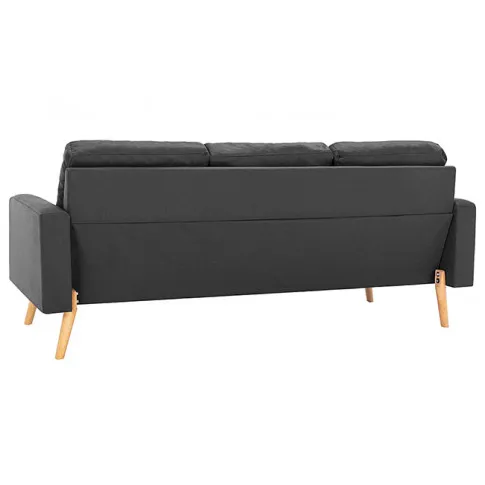 3-częściowy ciemnoszary zestaw wypoczynkowy Lavinia 3Q