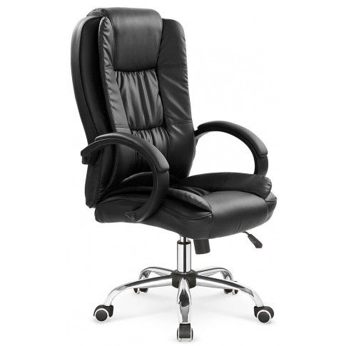 Zdjęcie produktu Ergonomiczny fotel obrotowy Ariel - czarny.