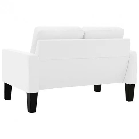 6-osobowy komplet wypoczynkowy biały Zuria 2D