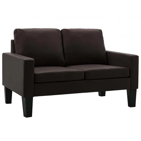 6-osobowy komplet wypoczynkowy brązowy Zuria 2D