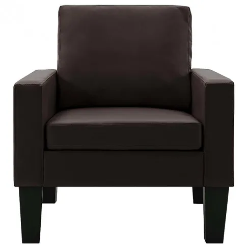 6-osobowy komplet wypoczynkowy brązowy Zuria 2D