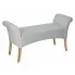 Szara ławka Erlina stylowa