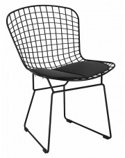 Czarne krzesło loftowe - Alios 3X w sklepie Edinos.pl