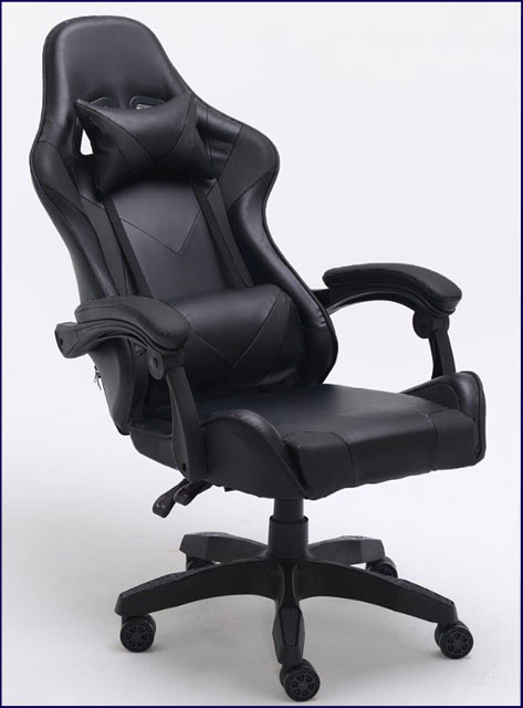 Obrotowe krzesło dla graczy Vexim z odchylanym oparciem