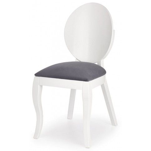 Zdjęcie produktu Skandynawskie krzesło typu ludwik Lavon - białe.