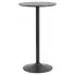 Czarny nowoczesny stolik barowy Craftes