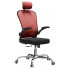 Czerwony fotel obrotowy do biurka - Sefilo