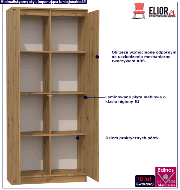 Zamykany regał biurowy na dokumenty Altar