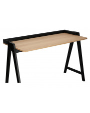 Loftowe biurko drewniane - Tulus w sklepie Edinos.pl